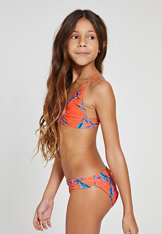 Shiwi Girls Crane Flower Triangle Bikini Multi Colour  (4612533746-000) - MerkenOutlet