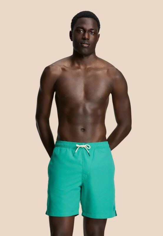 Shiwi Mike Swim Shorts Solid Blue Lagoon  (1525107100-6036) - MerkenOutlet