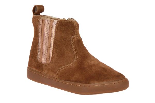 Shoopom Play New Shine Camel Enkellaars  (PLAYNEWSHINE-CAMEL) - MerkenOutlet