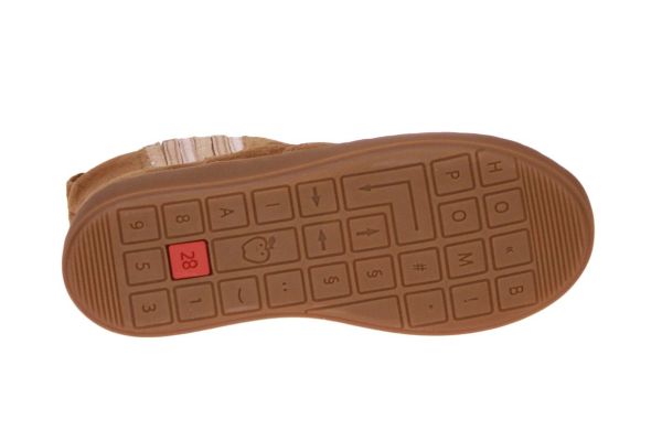 Shoopom Play New Shine Camel Enkellaars  (PLAYNEWSHINE-CAMEL) - MerkenOutlet