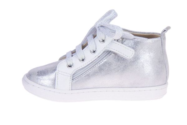 Shoo Pom Bouba Wings Zilveren Sneaker  (BOUBA-WINGS) - MerkenOutlet