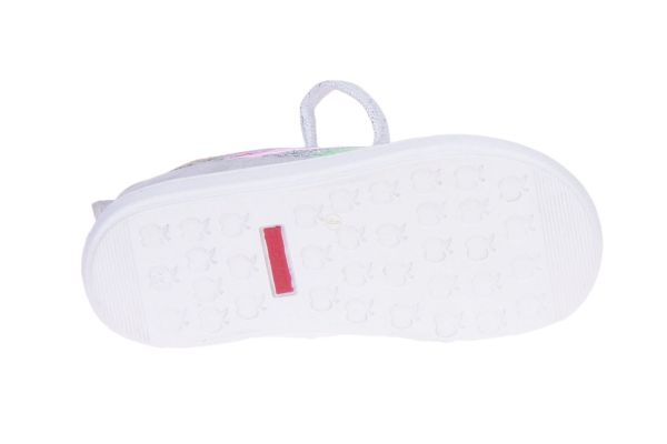 Shoo Pom Bouba Wings Zilveren Sneaker  (BOUBA-WINGS) - MerkenOutlet