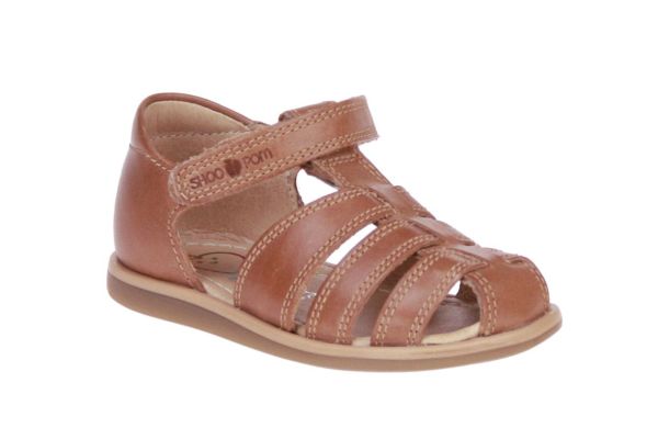 Shoopom Tity Tonton Camel Sandaal  (TITY-TONTON) - MerkenOutlet
