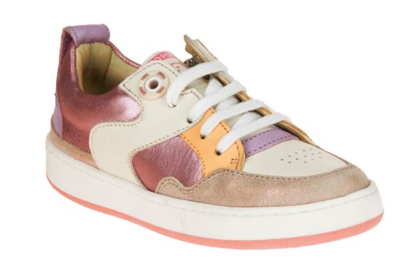 Shoopom Teams New Lace Sneaker Zilver-Roze  (TEAMS NEW LACE PINK) - MerkenOutlet