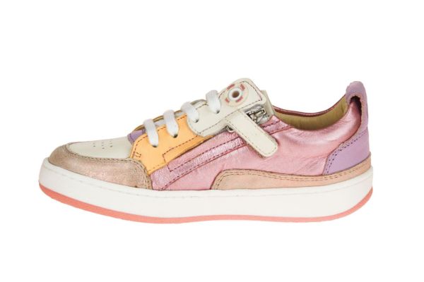 Shoopom Teams New Lace Sneaker Zilver-Roze  (TEAMS NEW LACE PINK) - MerkenOutlet