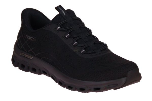 Skechers Slip-Ins Glide Step Elevate Amaze Black  (104750-BBK) - MerkenOutlet