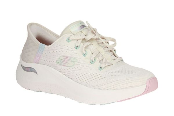 Skechers Slip-Ins Arch Fit 2.0 Easy Chic Natural Pink  (150066-NTPK) - MerkenOutlet