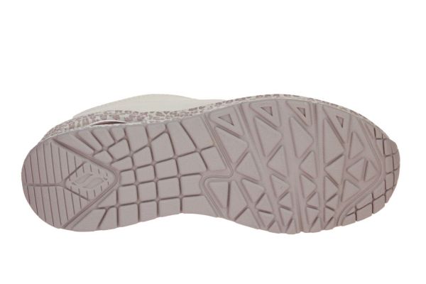 Skechers Uno Safari Time White/Leopard Sneaker  (155412-WHLD) - MerkenOutlet
