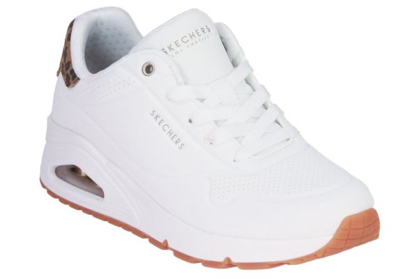 Skechers Uno Jungle Nite White/Leopard  (177093-WHLD) - MerkenOutlet