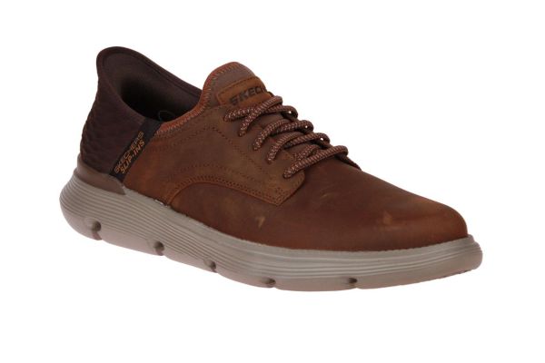 Skechers Garza Gervin Slip-Ins Bruin  (205046-CDB) - MerkenOutlet