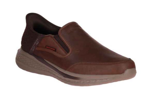 Skechers Slip-ins Slade Cooper Dark Brown  (205237-CDB) - MerkenOutlet