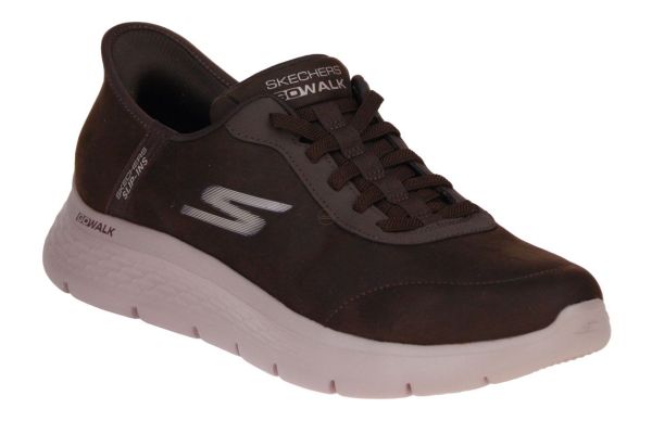 Skechers Slip-Ins Go Walk Flex Smooth Motion Brown  (216326-BRN) - MerkenOutlet