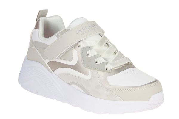 Skechers Uno Lite Metallic Burst Natural  (310380L-NAT) - MerkenOutlet