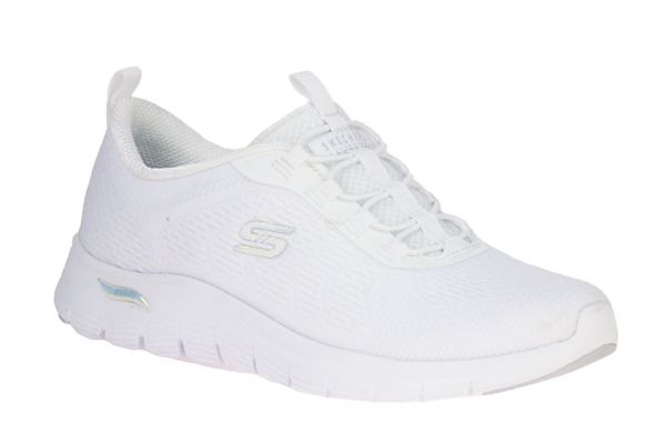 Skechers Arch Fit Vista Gleaming White Vegan  (104377-WHT) - MerkenOutlet