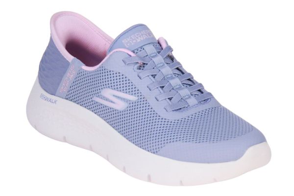 Skechers Slip-Ins Go Walk Flex Grand Entry Periwinkle  (124836-PERI) - MerkenOutlet