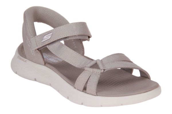 Skechers Slip-Ins Go Walk Flex Sandal Taupe  (141481-TPE) - MerkenOutlet