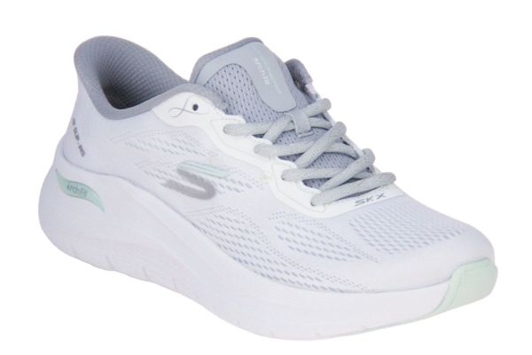 Skechers Slip-Ins Arch Fit 2.0 Bold Motion White  (150338-WHT) - MerkenOutlet