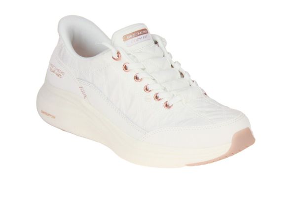 Skechers Slip-Ins Contour Foam Golden Hour White Rose Gold  (150413-WTRG) - MerkenOutlet