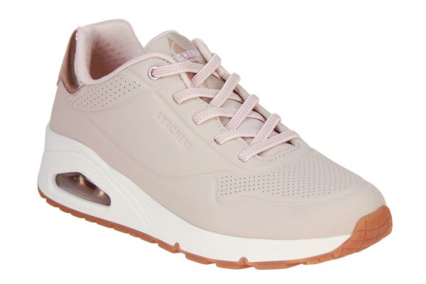 Skechers Uno Shimmer Away Natural  (155196-NAT) - MerkenOutlet