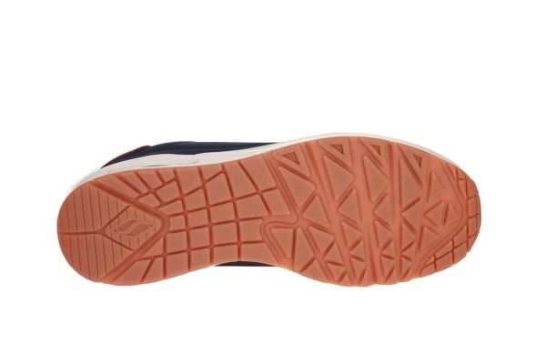 Skechers Uno Suited On Air Blauwe Sneaker  (183004-NVY) - MerkenOutlet
