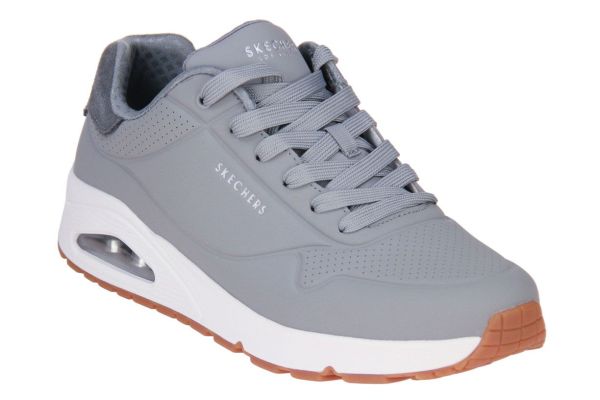 Skechers Uno Suited On Air Light Gray  (183004-LTGY) - MerkenOutlet