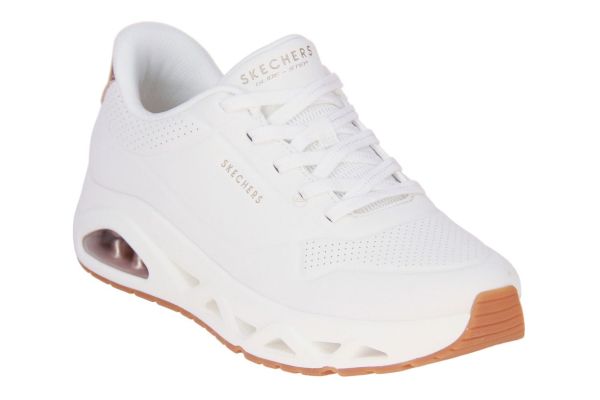 Skechers Slip-Ins Uno Glide Step-Glide On Air White  (190113-WHT) - MerkenOutlet