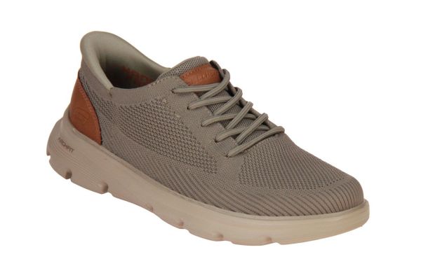 Skechers Slip-Ins Archfit Garza-Octavious Khaki  (205700-KHK) - MerkenOutlet