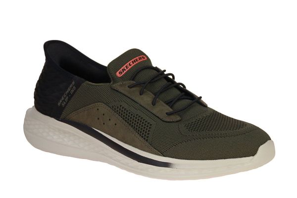 Skechers Slip-Ins Slade Cohen Olive  (210891-OLV) - MerkenOutlet