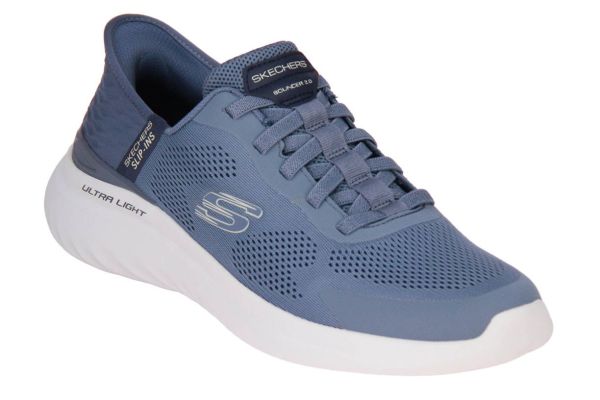 Skechers Slip-Ins Bounder 2.0 Emerged Slate  (232459-SLT) - MerkenOutlet