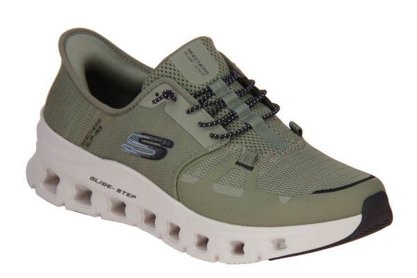 Skechers Slip-Ins Glide Step Pro Olive/Black  (232930-OLBK) - MerkenOutlet