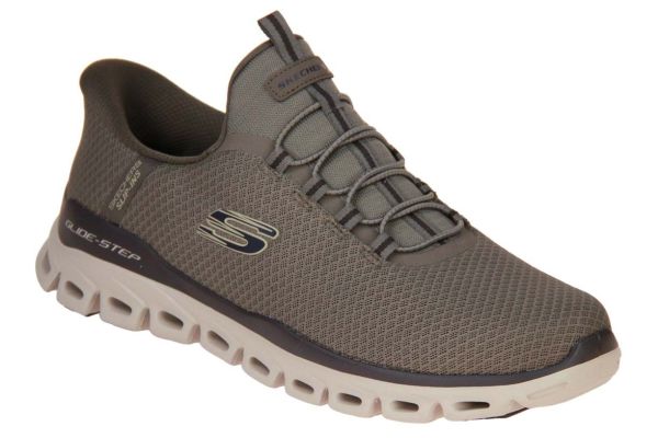 Skechers Glide-Step Noxus Brown/Natural  (233010-BRNT) - MerkenOutlet