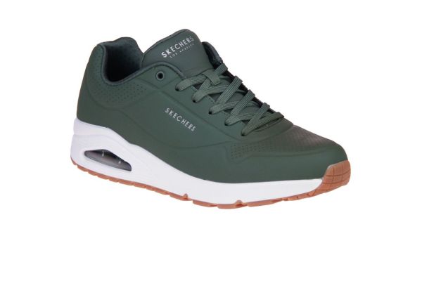 Skechers Uno Stand On Air Kaki  (52458-OLV) - MerkenOutlet