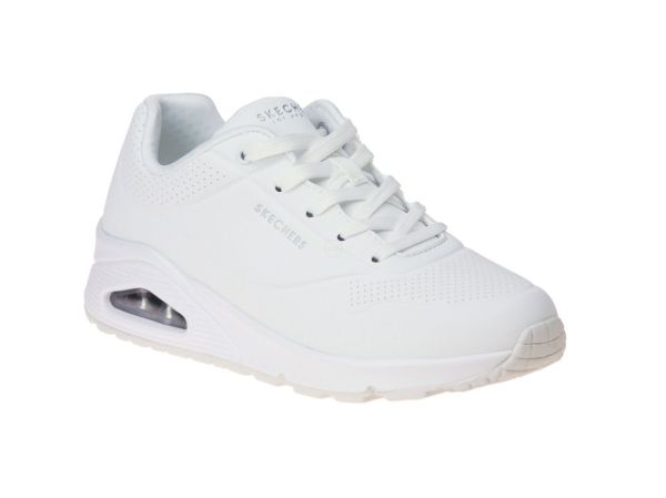 Skechers Uno Stand Air Witte Sneaker  (73690-WHT) - MerkenOutlet