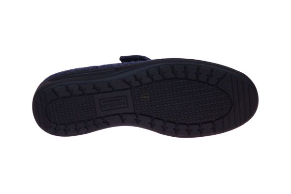 Solidus Kate Rewooly Blauwe Gesloten Pantoffel  (29076-80242) - MerkenOutlet