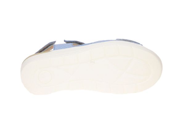 Solidus Greta Licht Blauwe Sandaal G-leest  (48000-80437) - MerkenOutlet