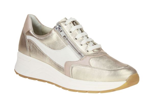 Solidus Holly Sneaker Goud-Wit H-leest  (46023-20937) - MerkenOutlet