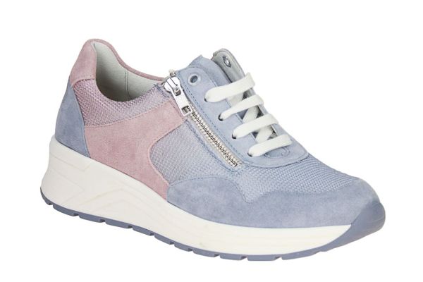 Solidus Karma Blauw-Roze Sneaker K-leest  (59500-20966) - MerkenOutlet