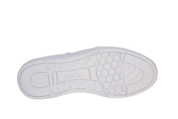 Solidus Kalea Sneaker Wit-Goud K-leest  (65029-21041) - MerkenOutlet