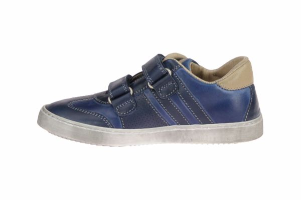 Stones and Bones Wildy Blauwe Velcroschoen  (3296) - MerkenOutlet