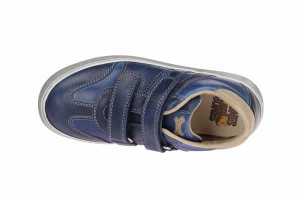 Stones and Bones Wildy Blauwe Velcroschoen  (3296) - MerkenOutlet