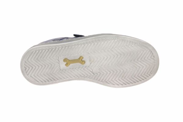 Stones and Bones Wildy Blauwe Velcroschoen  (3296) - MerkenOutlet