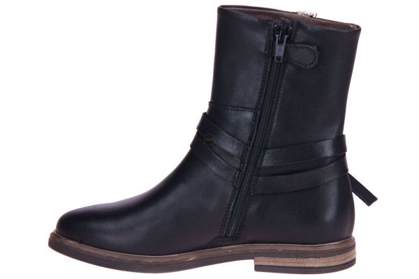 Stones and Bones Grain Zwarte Korte Laars  (4027) - MerkenOutlet