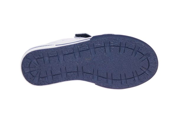 Stones and Bones Roffe Witte Velcroschoen  (4352WIT) - MerkenOutlet