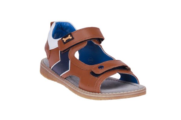 Stones & Bones Doner Cognac Sandaal  (4564) - MerkenOutlet