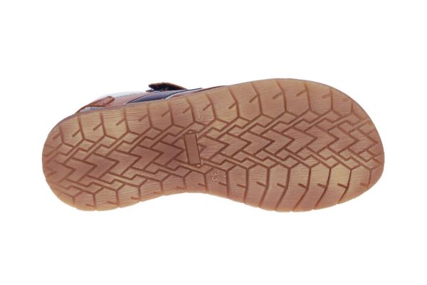 Stones & Bones Doner Cognac Sandaal  (4564) - MerkenOutlet