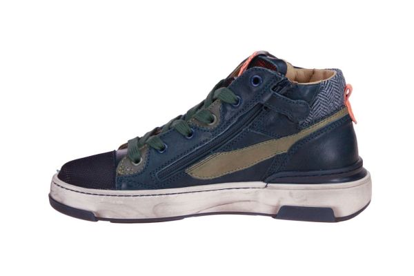 Stones and Bones Potil Blauwe Sneaker  (POTIL) - MerkenOutlet