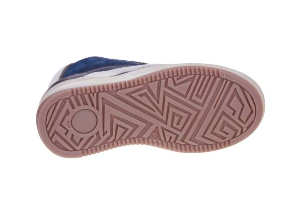 Stones and Bones Tipos Taupe-Blauwe Sneaker  (TIPOS-TAUPE) - MerkenOutlet