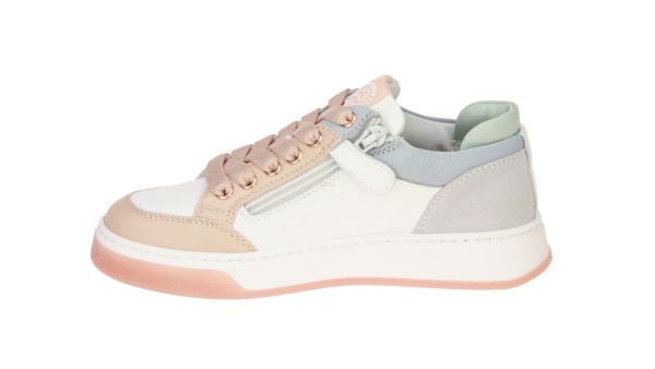 Stones and Bones Dorat Wit-Roze Sneaker  (DORAT-WHITE/OLDROSE) - MerkenOutlet