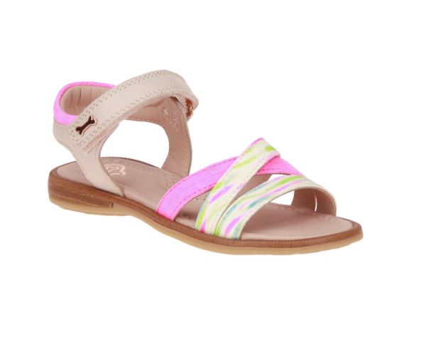 Stones and Bones Gamma Roze Sandaal  (GAMMA-OLDROSE/FUXIA) - MerkenOutlet