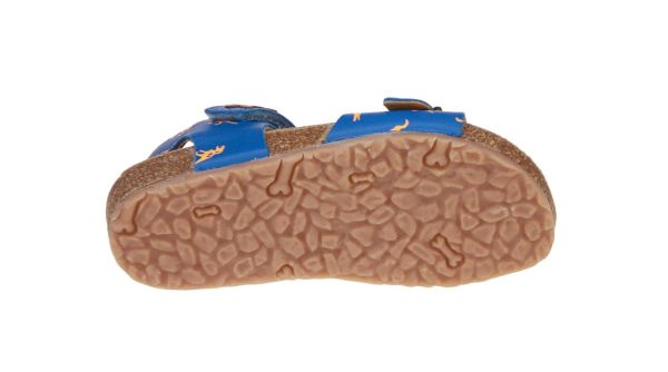 Stones and Bones Losto Blauwe Sandaal  (LOSTO-L BLUE) - MerkenOutlet